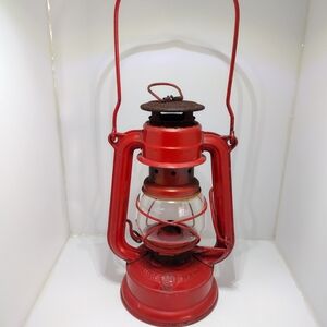 Vintage Feuer Hand Super Baby Hurricane Lantern